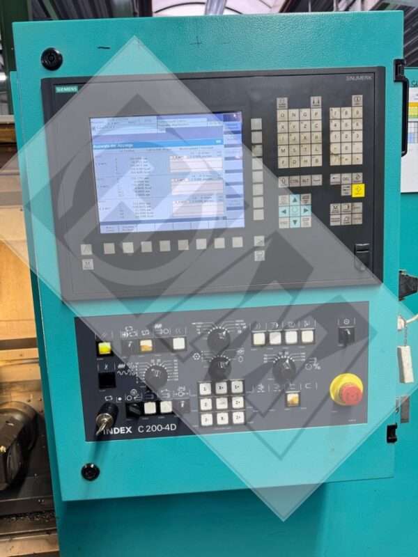 gebr. CNC-Drehmaschine Index C100 mit 2 Revolver_Beladesystem_ Bj.2011 _IntNr231240 – Bild 4